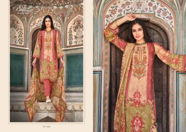 Belliza Ziana Cotton Designer Dress Material Collection